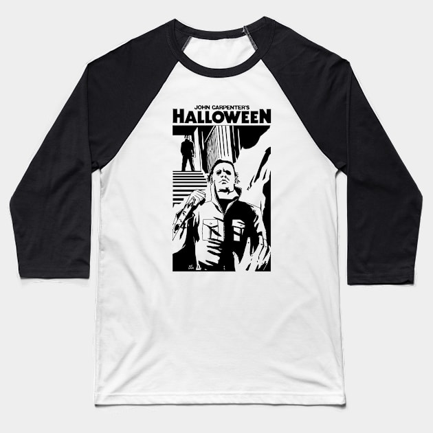 Halloween Baseball T-Shirt by santiguillenstore